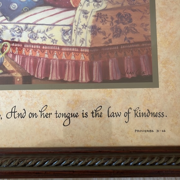 Vintage Home Interiors wall decor made in USA - Picture 5 of 5